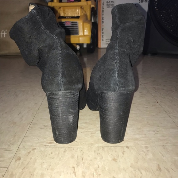 Nine West Slouch Peep-Toe Booties - Picture 3 of 5